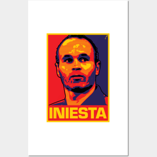 Iniesta - SPAIN Posters and Art